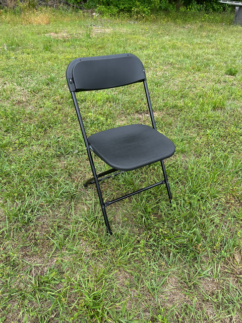 Black Folding Chair
