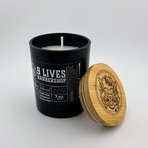Caribbean Teakwood - 9 LIVES BARBERSHOP COLLAB - 7 oz.