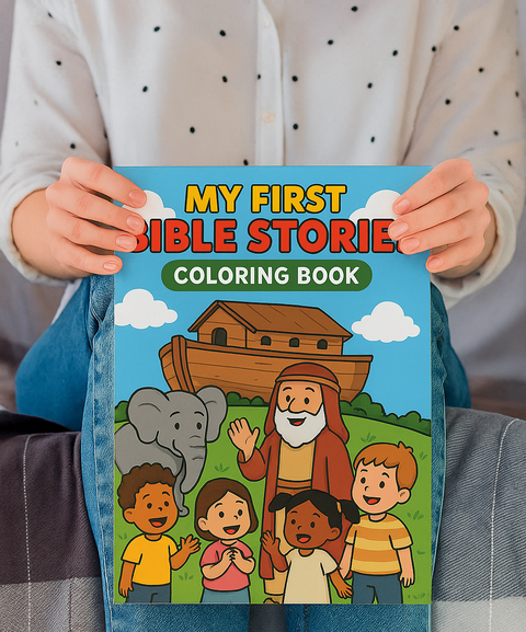 My First Bible Stories Coloring Book PDF