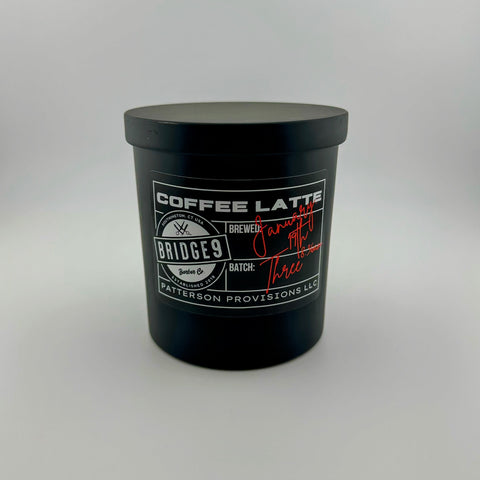 Coffee Latte - BRIDGE 9 Barbershop COLLAB Candle - 10 oz