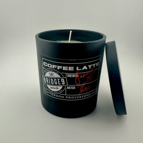 Coffee Latte - BRIDGE 9 Barbershop COLLAB Candle - 10 oz