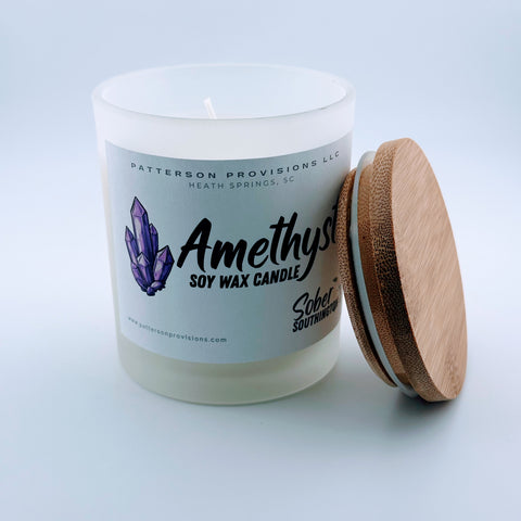 Amethyst Candle - Sober Southington Collab - 10 oz